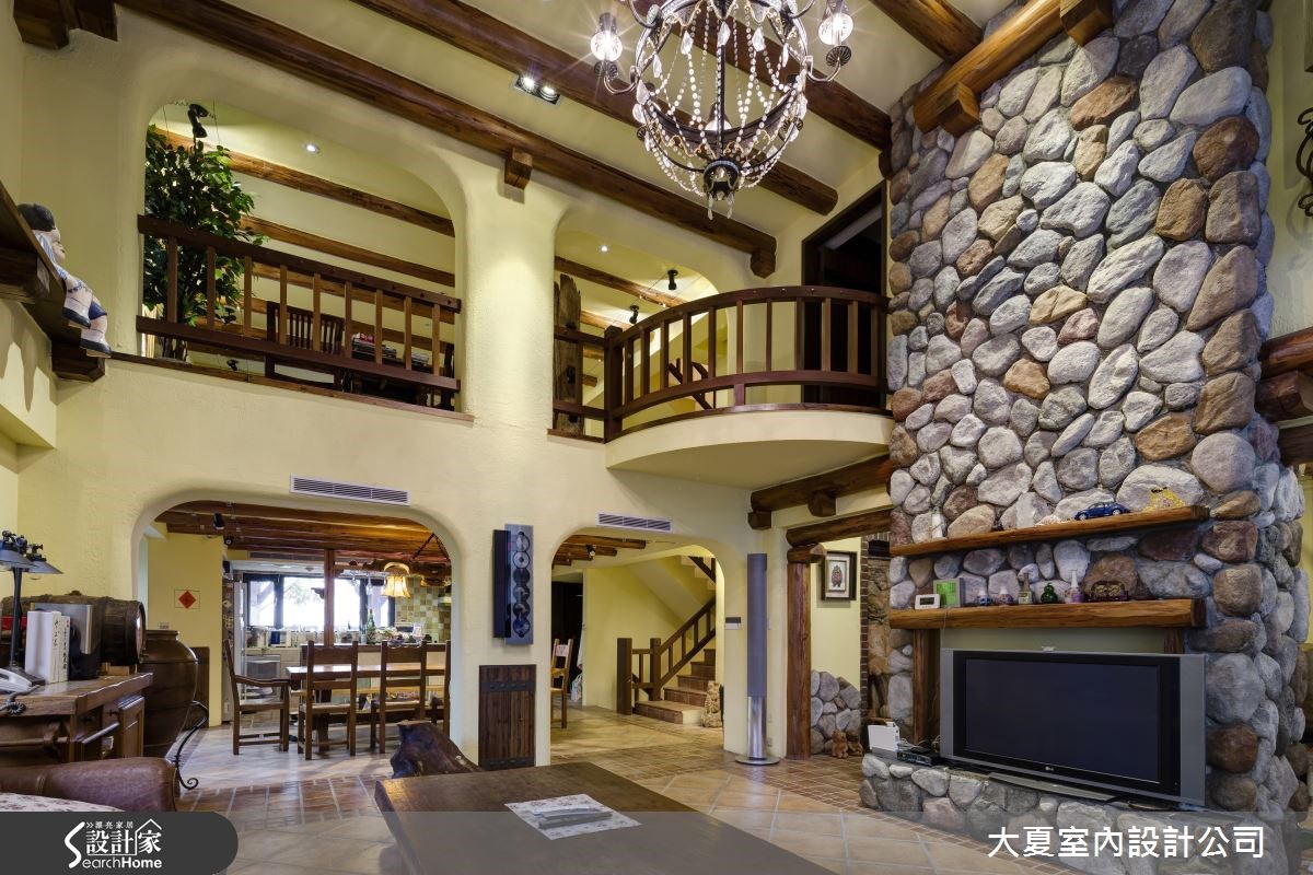 150坪新成屋(5年以下)＿鄉村風案例圖片＿大夏室內設計公司＿大夏_01之2