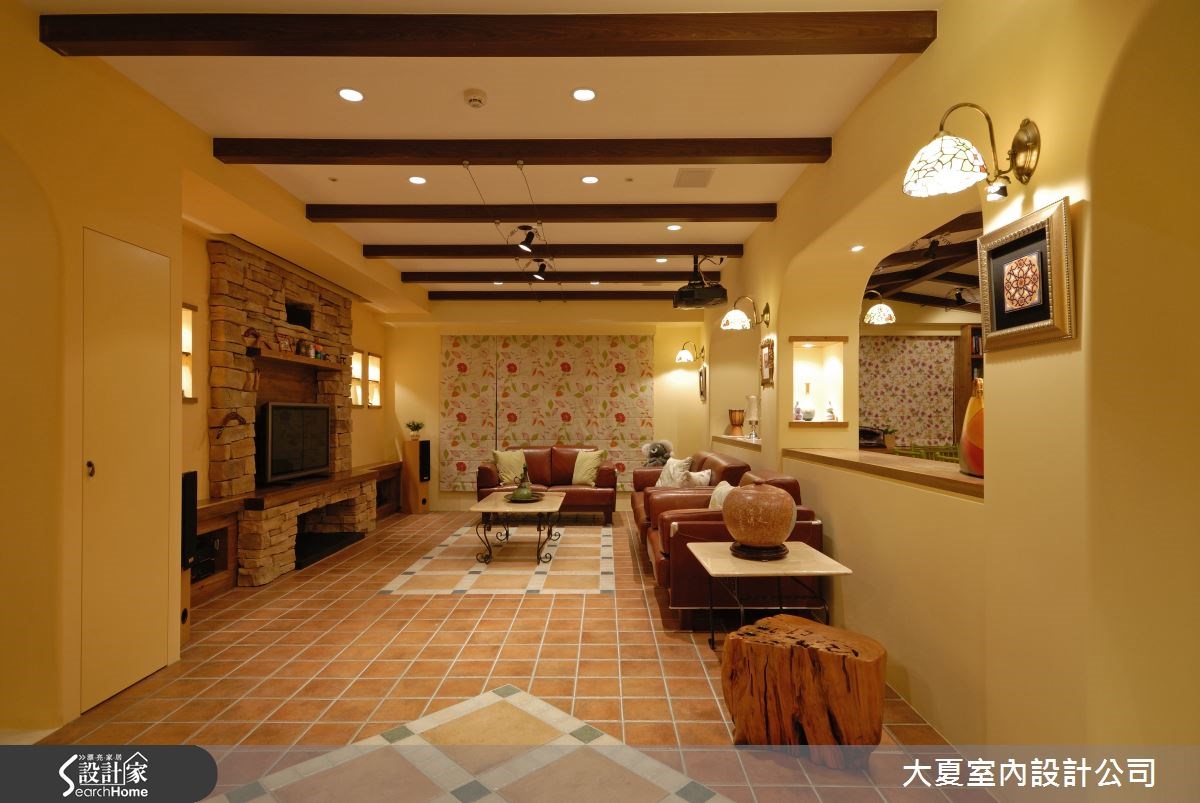 95坪新成屋(5年以下)＿鄉村風案例圖片＿大夏室內設計公司＿大夏_02之4