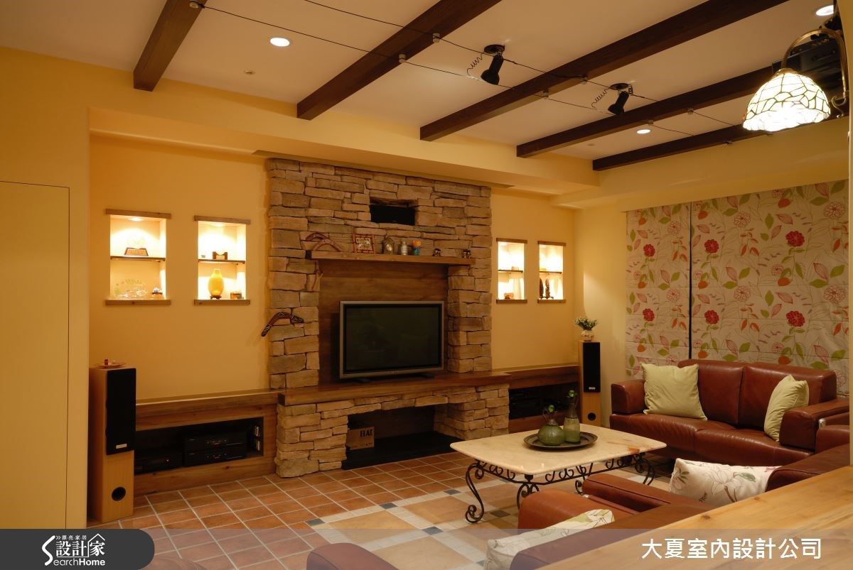 95坪新成屋(5年以下)＿鄉村風案例圖片＿大夏室內設計公司＿大夏_02之5