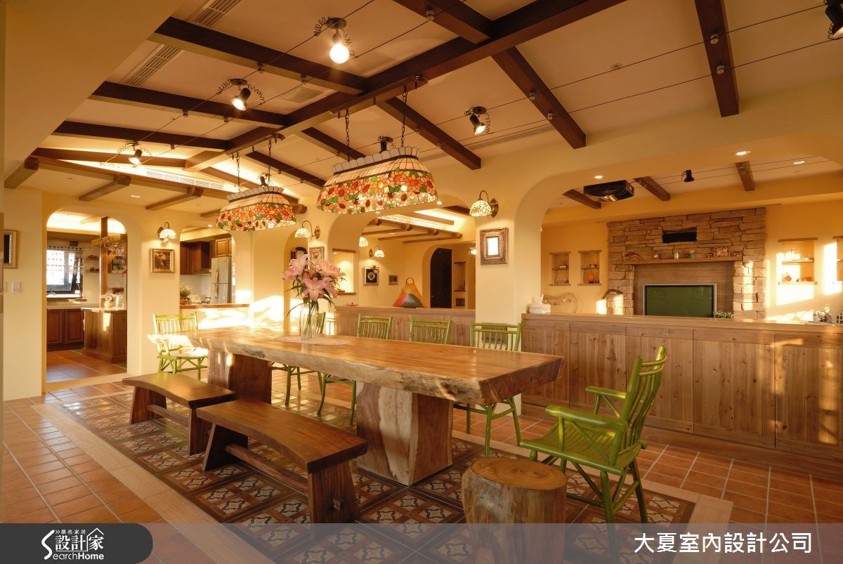 95坪新成屋(5年以下)＿鄉村風案例圖片＿大夏室內設計公司＿大夏_02之7