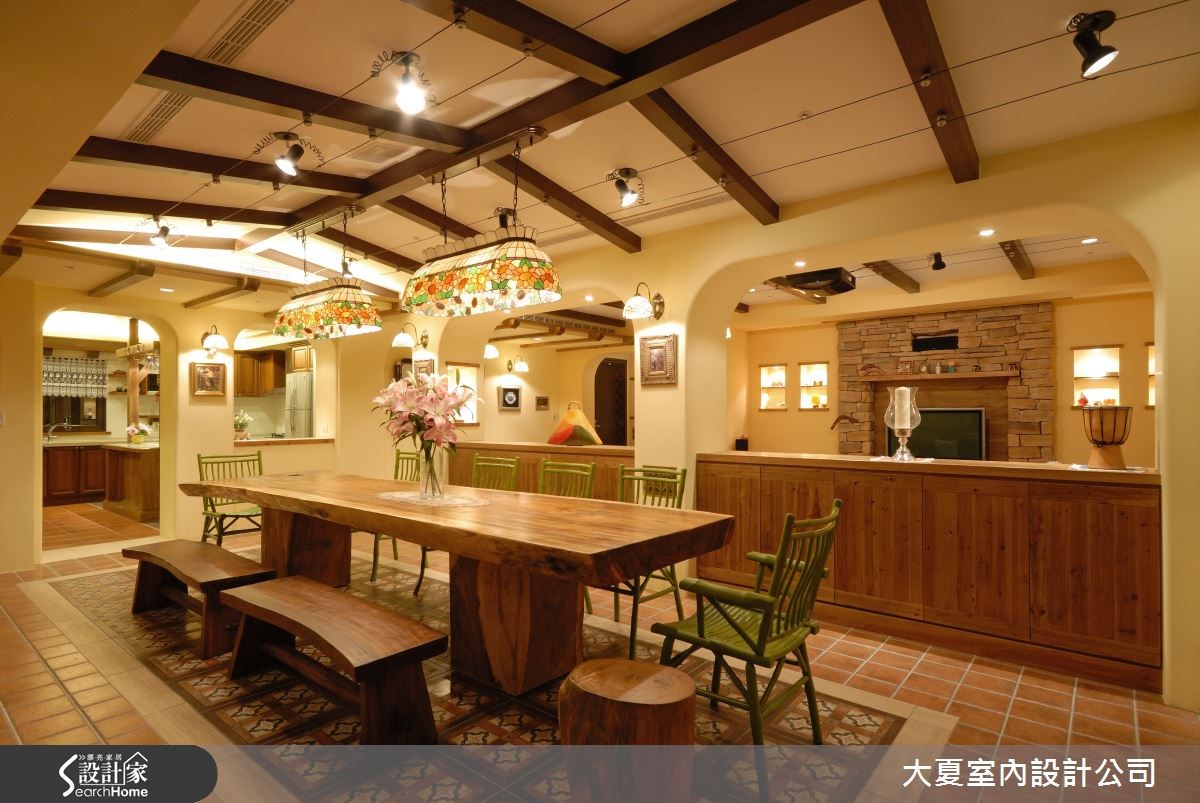 95坪新成屋(5年以下)＿鄉村風案例圖片＿大夏室內設計公司＿大夏_02之8