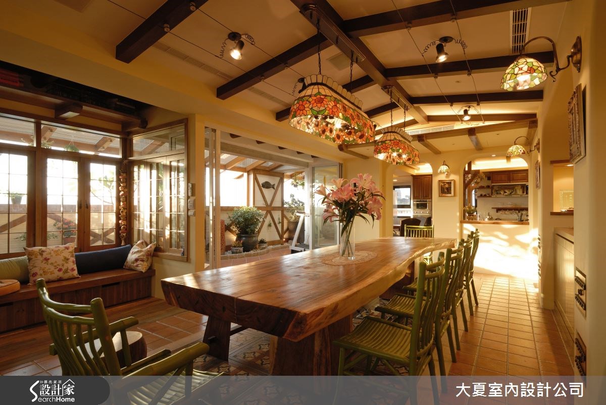 95坪新成屋(5年以下)＿鄉村風案例圖片＿大夏室內設計公司＿大夏_02之10