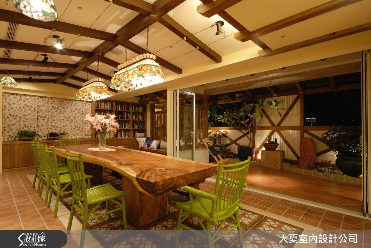 95坪新成屋(5年以下)＿鄉村風案例圖片＿大夏室內設計公司＿大夏_02之12
