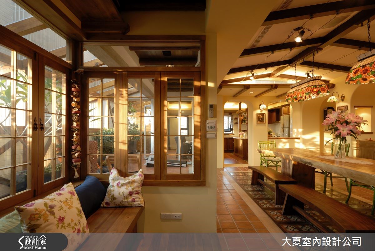 95坪新成屋(5年以下)＿鄉村風案例圖片＿大夏室內設計公司＿大夏_02之14