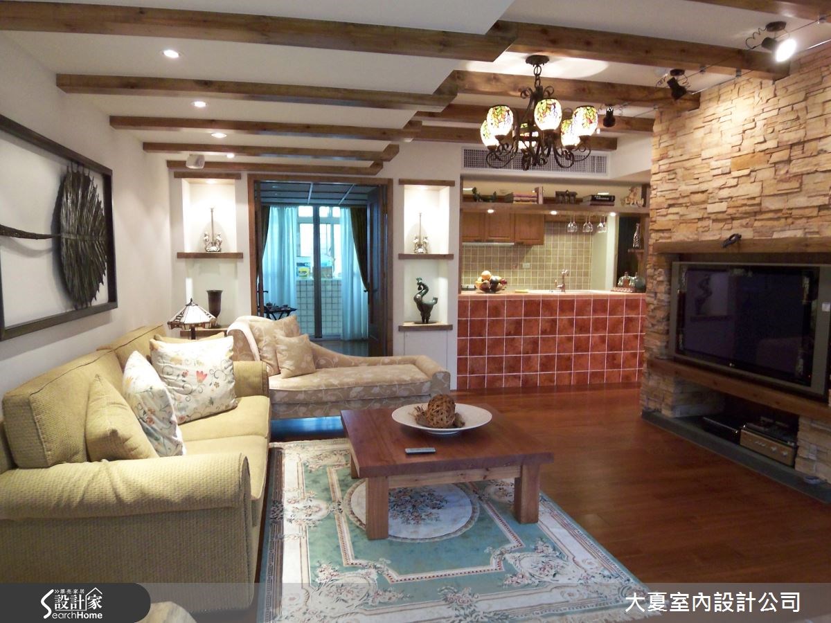 70坪中古屋(5~15年)＿鄉村風案例圖片＿大夏室內設計公司＿大夏_03之9