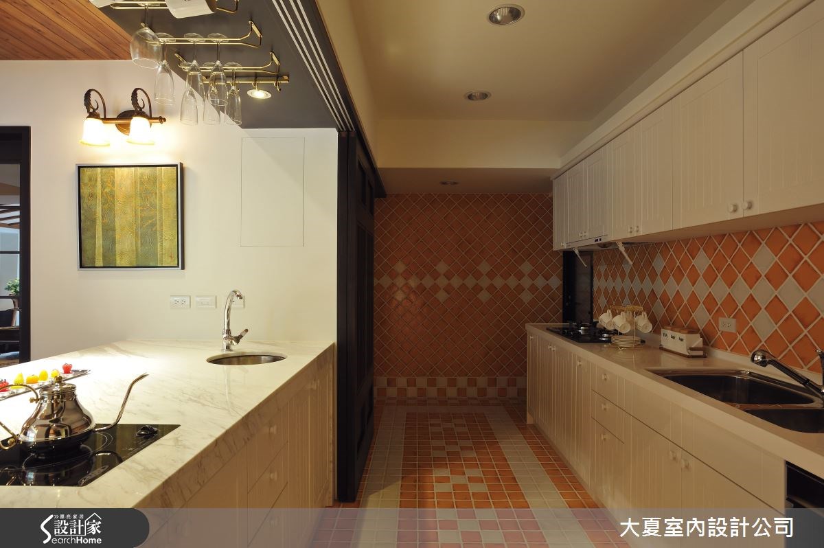 44坪老屋(16~30年)＿鄉村風廚房吧檯案例圖片＿大夏室內設計公司＿大夏_05之9