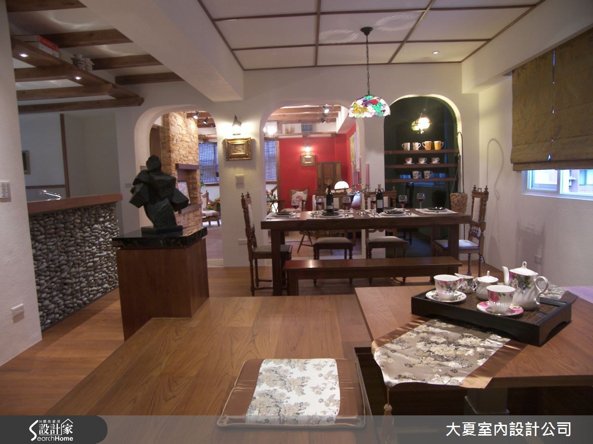 48坪中古屋(5~15年)＿鄉村風餐廳案例圖片＿大夏室內設計公司＿大夏_14之5