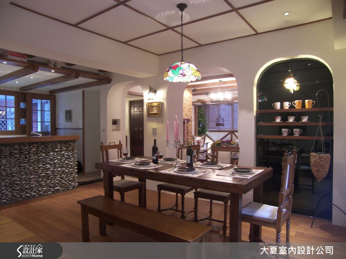 48坪中古屋(5~15年)＿鄉村風餐廳案例圖片＿大夏室內設計公司＿大夏_14之6