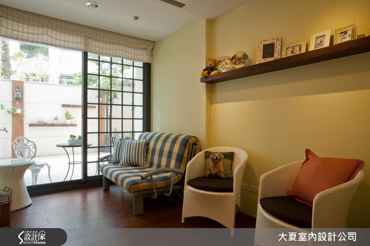 95坪新成屋(5年以下)＿鄉村風客廳案例圖片＿大夏室內設計公司＿大夏_15之4