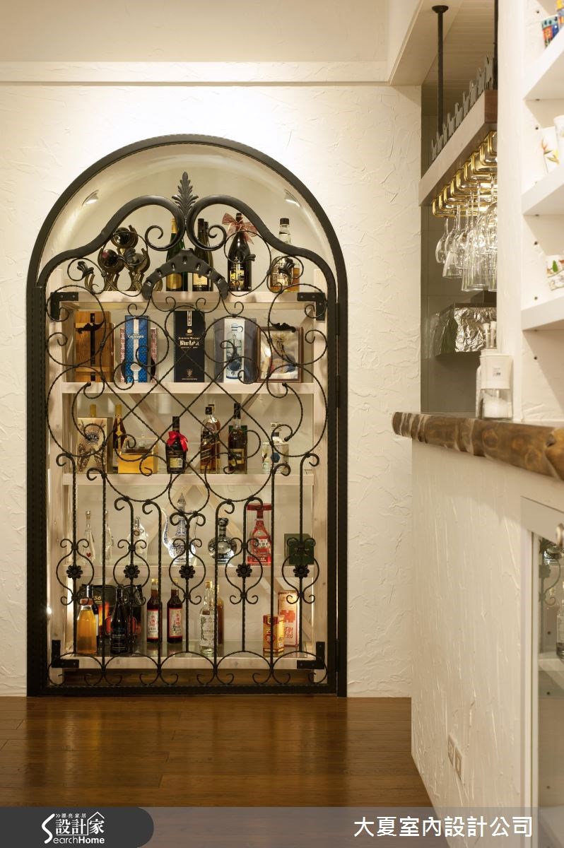 95坪新成屋(5年以下)＿鄉村風餐廳吧檯案例圖片＿大夏室內設計公司＿大夏_15之8
