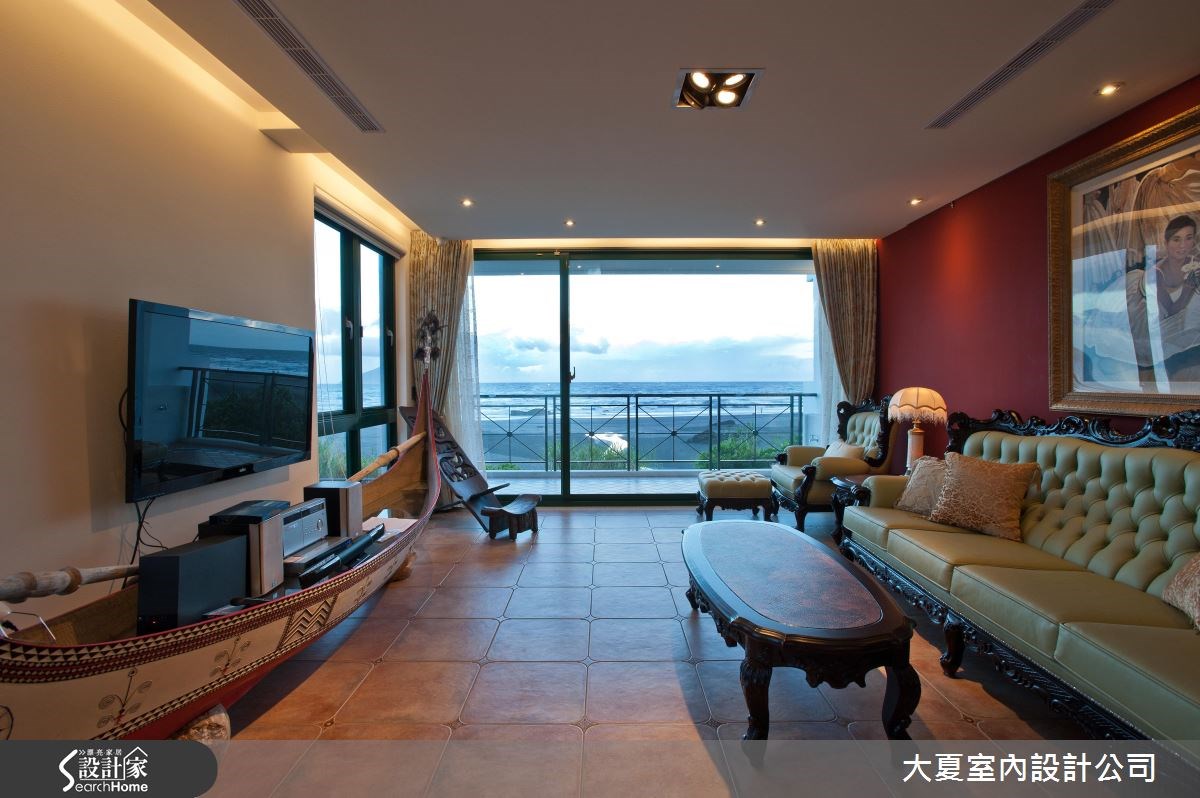 90坪老屋(16~30年)＿鄉村風客廳案例圖片＿大夏室內設計公司＿大夏_16之1