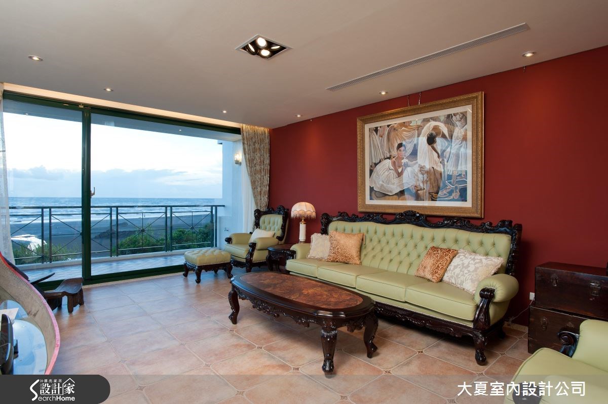 90坪老屋(16~30年)＿鄉村風客廳案例圖片＿大夏室內設計公司＿大夏_16之4