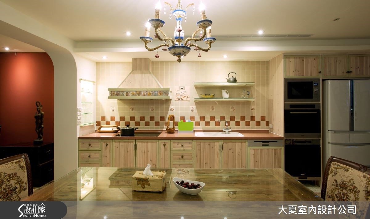 90坪老屋(16~30年)＿鄉村風餐廳廚房案例圖片＿大夏室內設計公司＿大夏_16之6