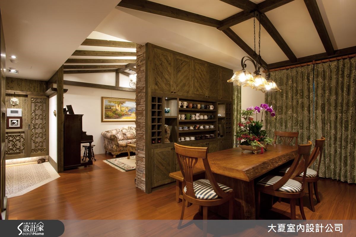 60坪新成屋(5年以下)＿鄉村風餐廳案例圖片＿大夏室內設計公司＿大夏_17之4