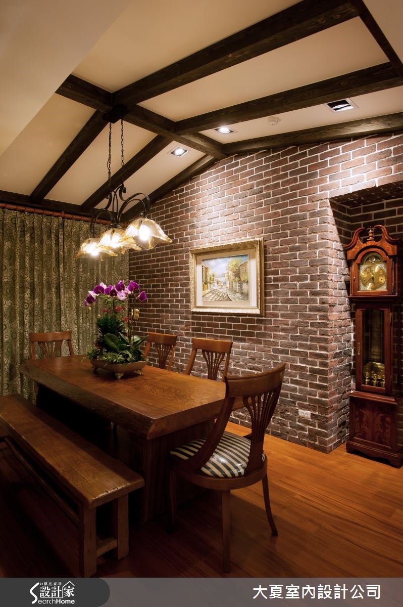 60坪新成屋(5年以下)＿鄉村風餐廳案例圖片＿大夏室內設計公司＿大夏_17之5