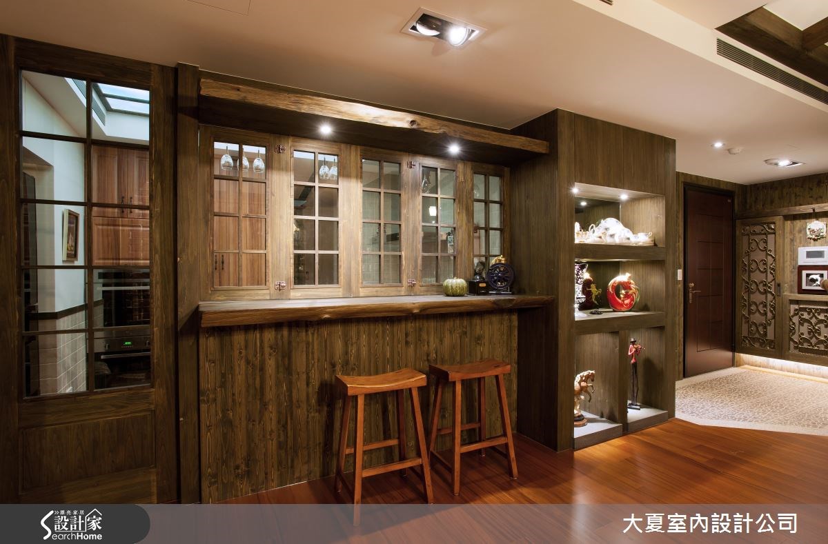 60坪新成屋(5年以下)＿鄉村風吧檯案例圖片＿大夏室內設計公司＿大夏_17之7