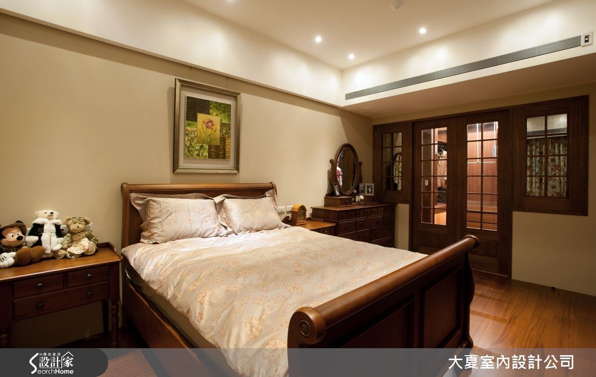 60坪新成屋(5年以下)＿鄉村風臥室案例圖片＿大夏室內設計公司＿大夏_17之10