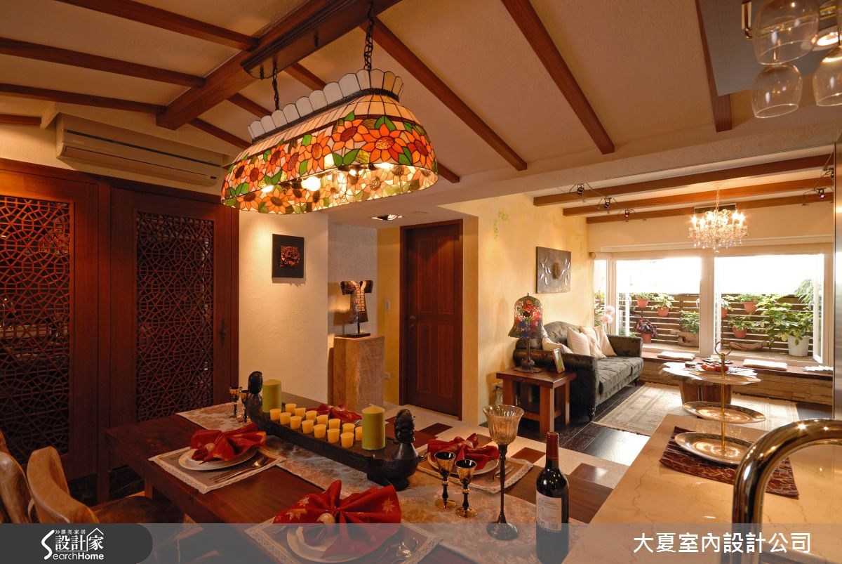 42坪老屋(16~30年)＿鄉村風餐廳案例圖片＿大夏室內設計公司＿大夏_18之5
