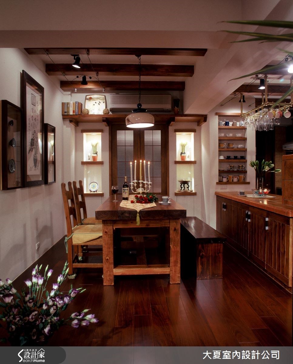 48坪老屋(16~30年)＿鄉村風餐廳案例圖片＿大夏室內設計公司＿大夏_21之8