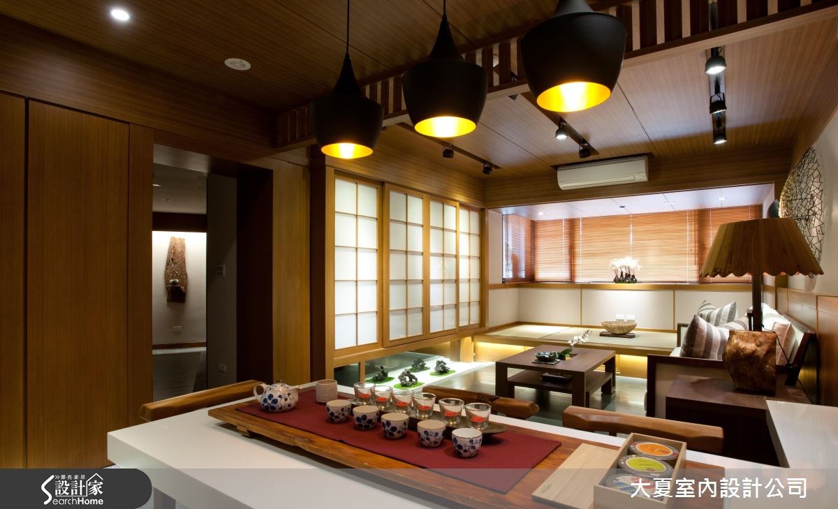 39坪中古屋(5~15年)＿人文禪風客廳餐廳臥榻案例圖片＿大夏室內設計公司＿大夏_22之2