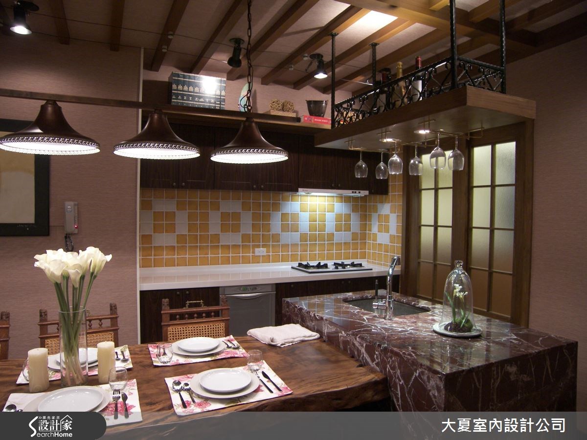 42坪中古屋(5~15年)＿鄉村風餐廳廚房案例圖片＿大夏室內設計公司＿大夏_23之7