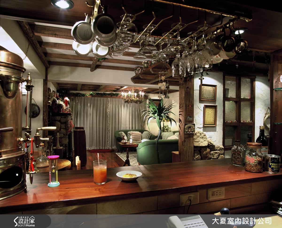48坪中古屋(5~15年)＿鄉村風客廳吧檯案例圖片＿大夏室內設計公司＿大夏_24之3