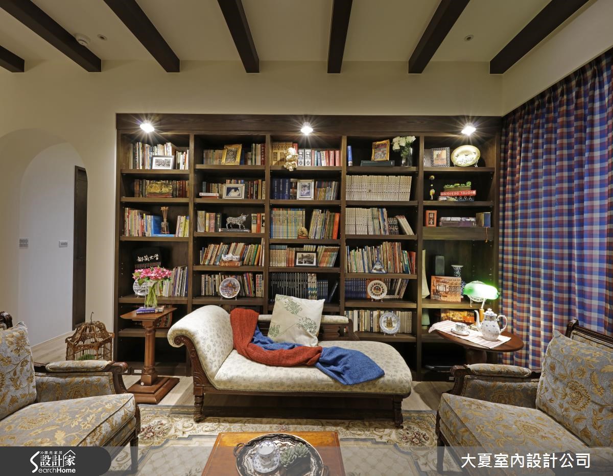 45坪新成屋(5年以下)＿鄉村風客廳案例圖片＿大夏室內設計公司＿大夏_27之4