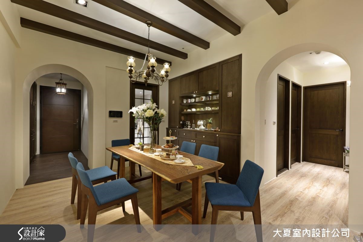 45坪新成屋(5年以下)＿鄉村風餐廳案例圖片＿大夏室內設計公司＿大夏_27之7