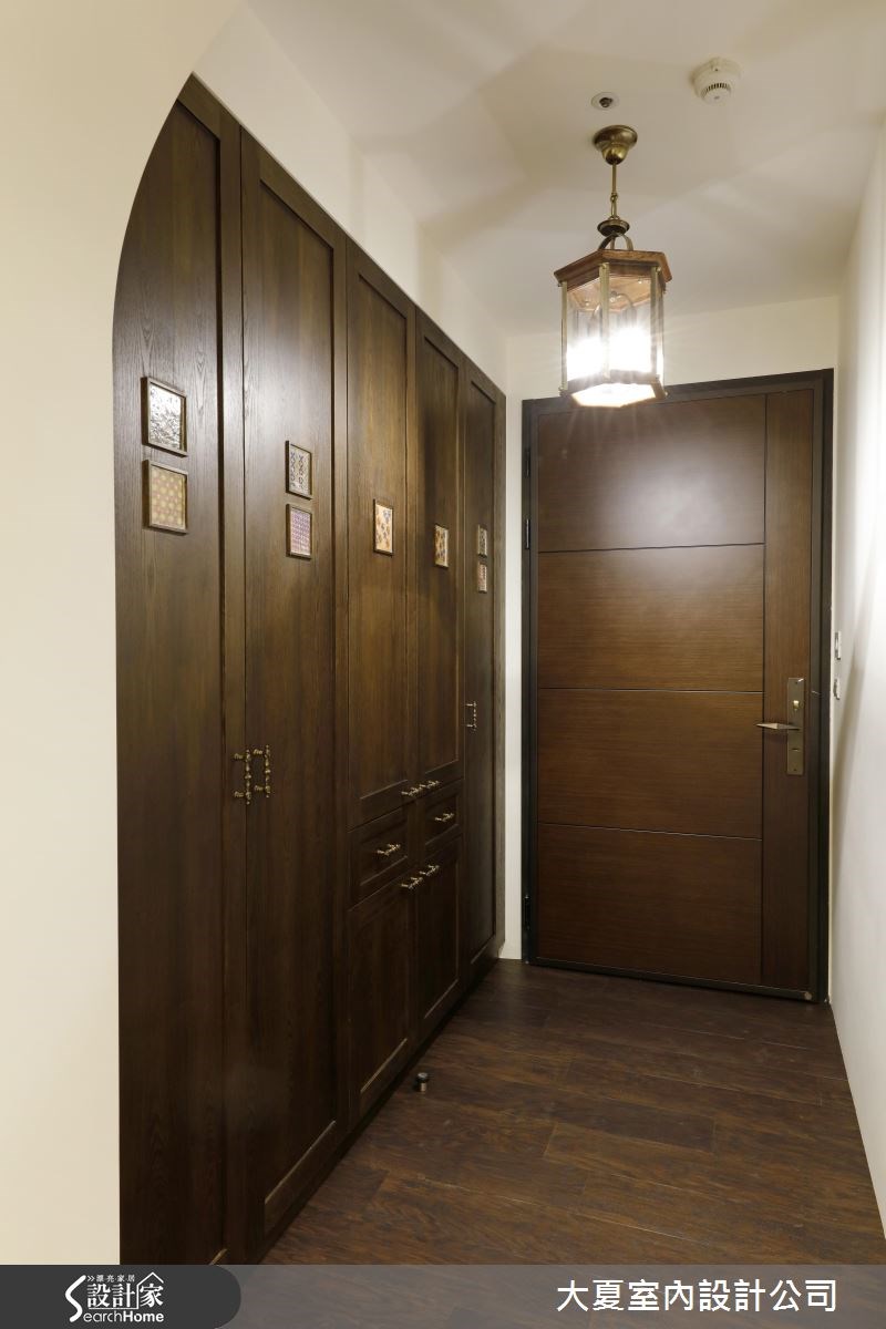 45坪新成屋(5年以下)＿鄉村風玄關案例圖片＿大夏室內設計公司＿大夏_27之9