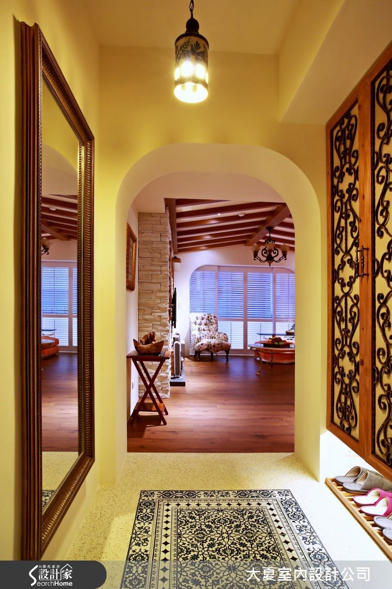 46坪中古屋(5~15年)＿鄉村風玄關案例圖片＿大夏室內設計公司＿大夏_28之3