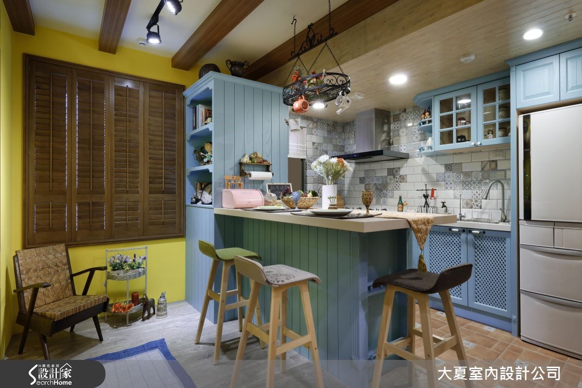 24坪新成屋(5年以下)＿鄉村風吧檯案例圖片＿大夏室內設計公司＿大夏_29之3