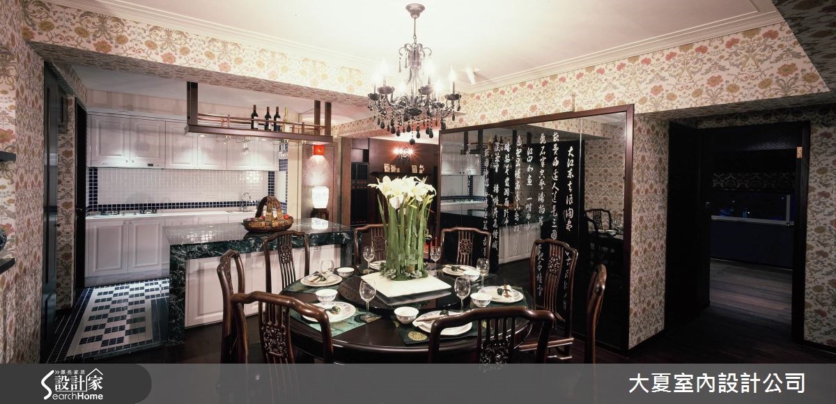 58坪中古屋(5~15年)＿新中式風餐廳吧檯案例圖片＿大夏室內設計公司＿大夏_31之9