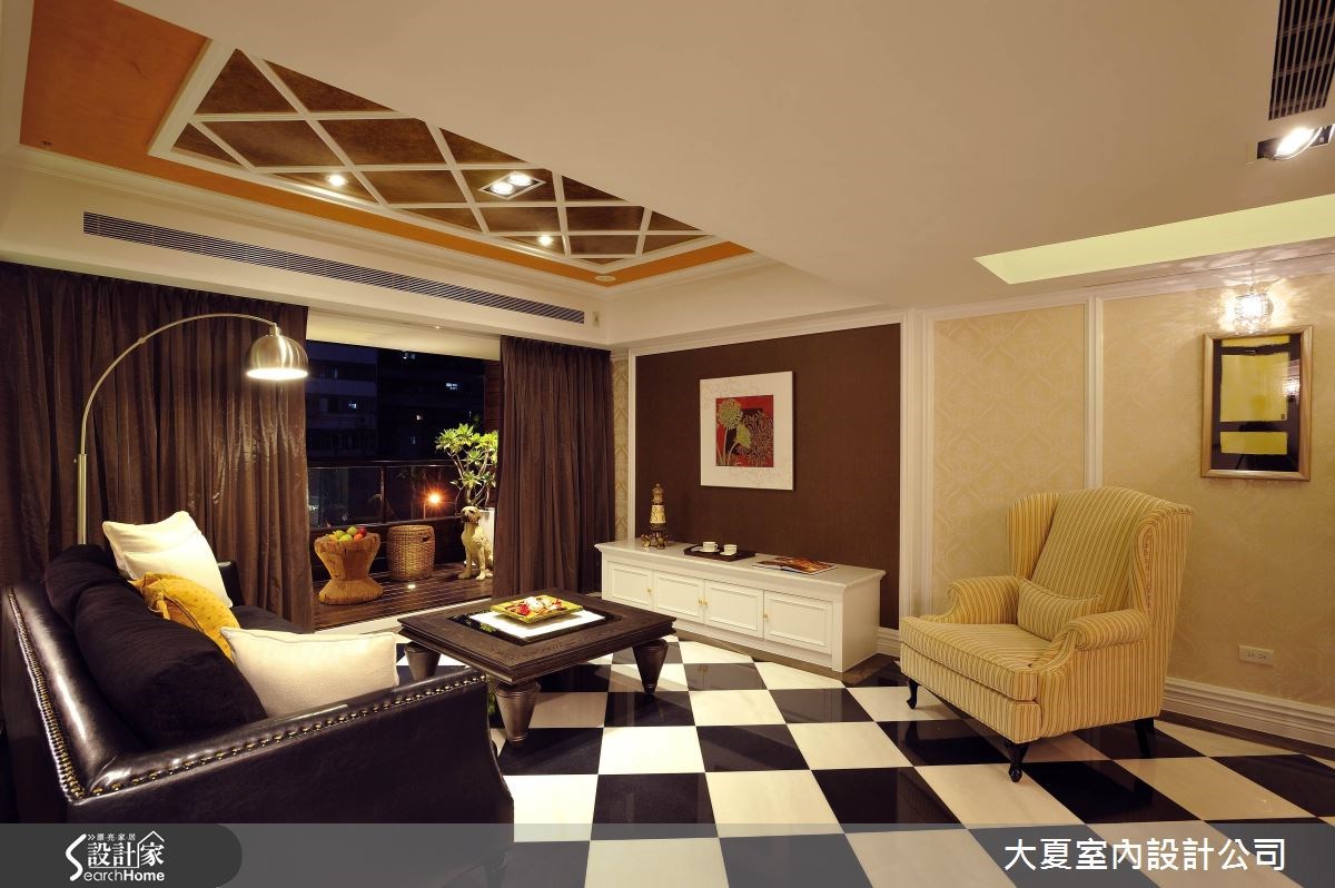 46坪中古屋(5~15年)＿新古典客廳案例圖片＿大夏室內設計公司＿大夏_32之4