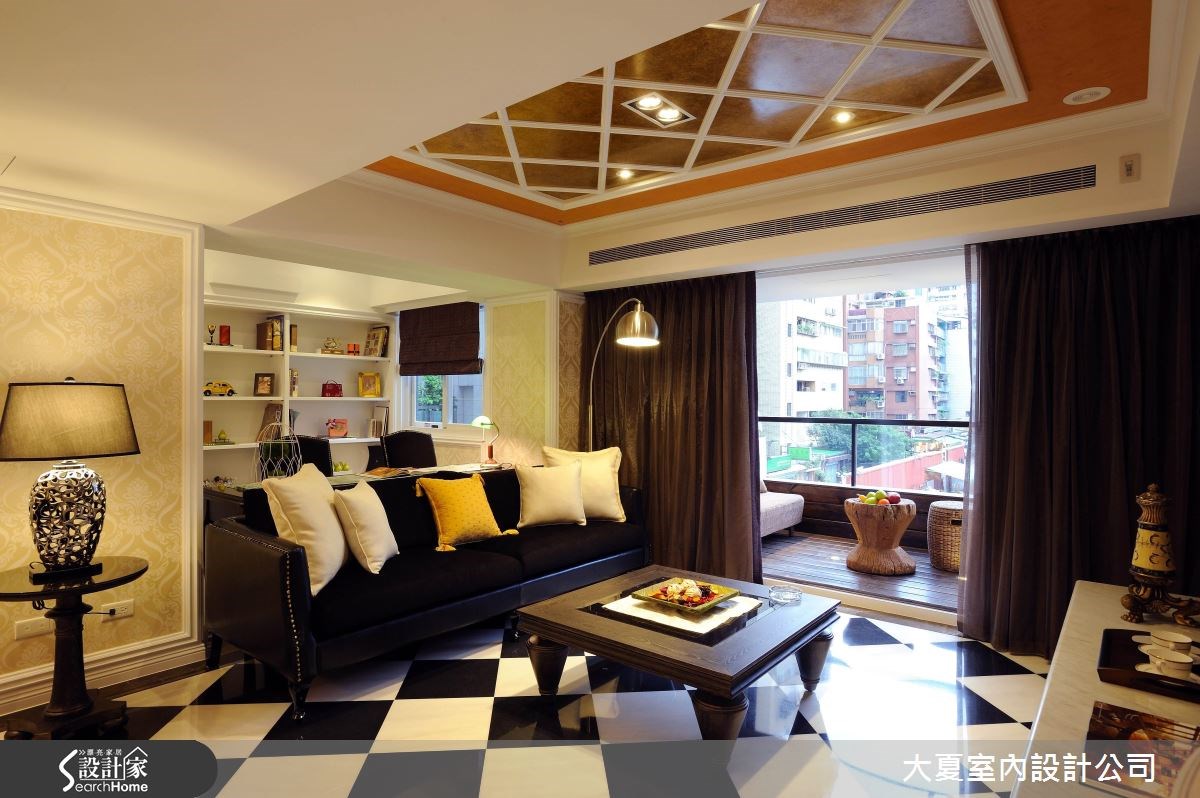 46坪中古屋(5~15年)＿新古典客廳案例圖片＿大夏室內設計公司＿大夏_32之5