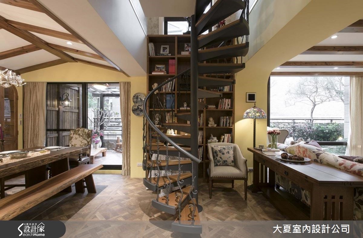 68坪新成屋(5年以下)＿鄉村風客廳餐廳案例圖片＿大夏室內設計公司＿大夏_37之10