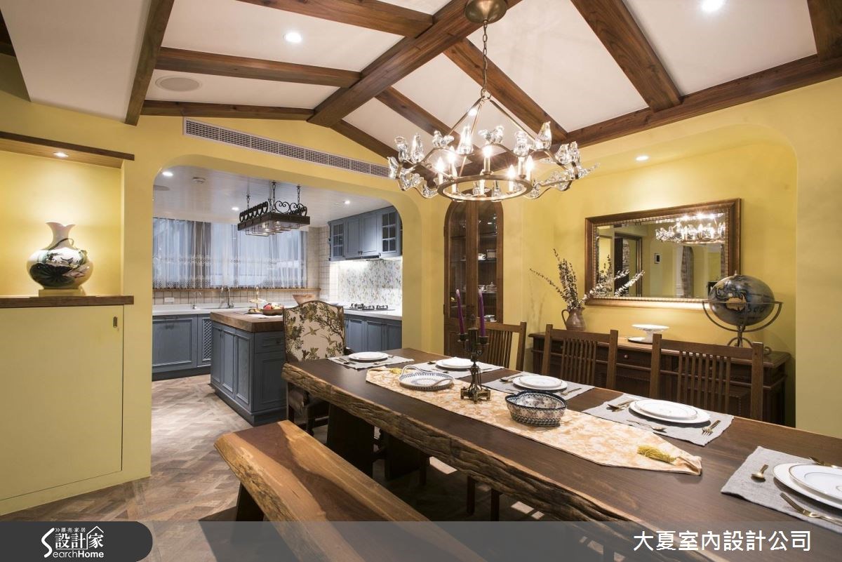 68坪新成屋(5年以下)＿鄉村風餐廳案例圖片＿大夏室內設計公司＿大夏_37之12