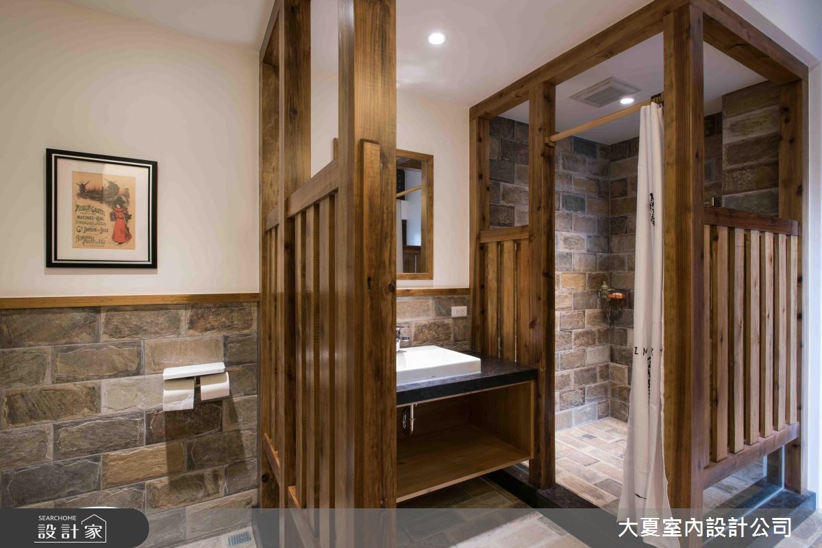 100坪新成屋(5年以下)＿鄉村風浴室案例圖片＿大夏室內設計公司＿大夏_42之19