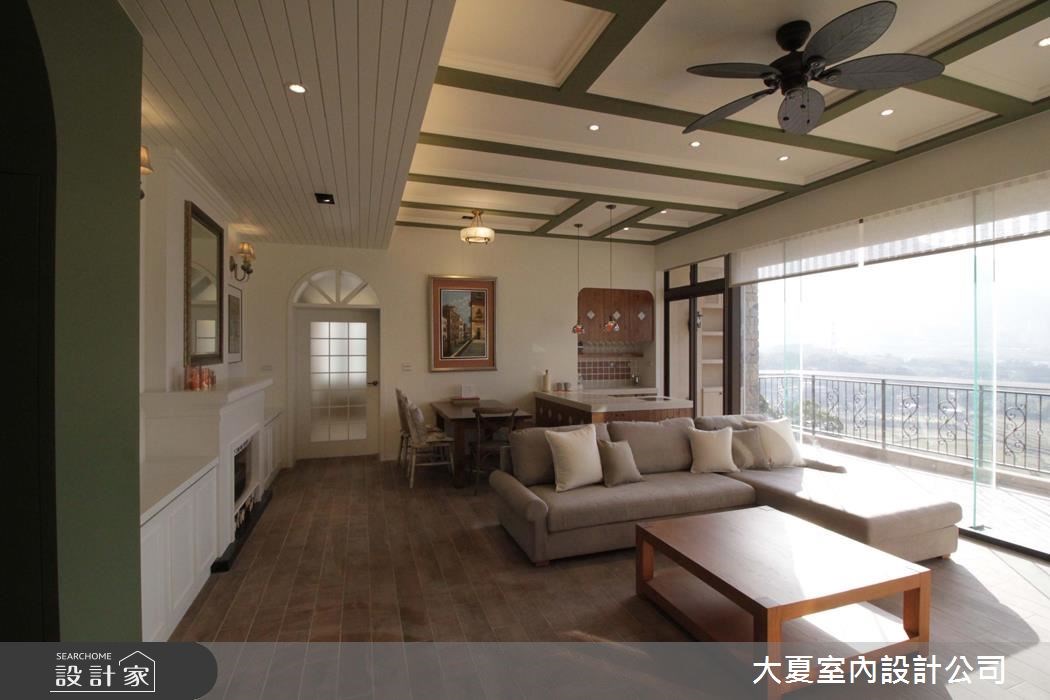 60坪新成屋(5年以下)＿鄉村風客廳餐廳案例圖片＿大夏室內設計公司＿大夏_43之4