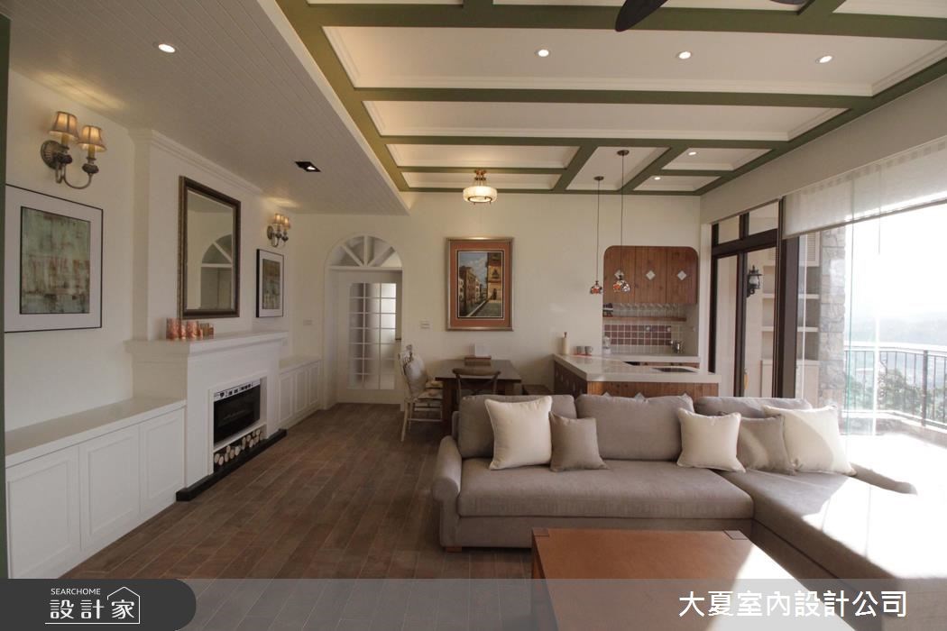 60坪新成屋(5年以下)＿鄉村風客廳餐廳案例圖片＿大夏室內設計公司＿大夏_43之5