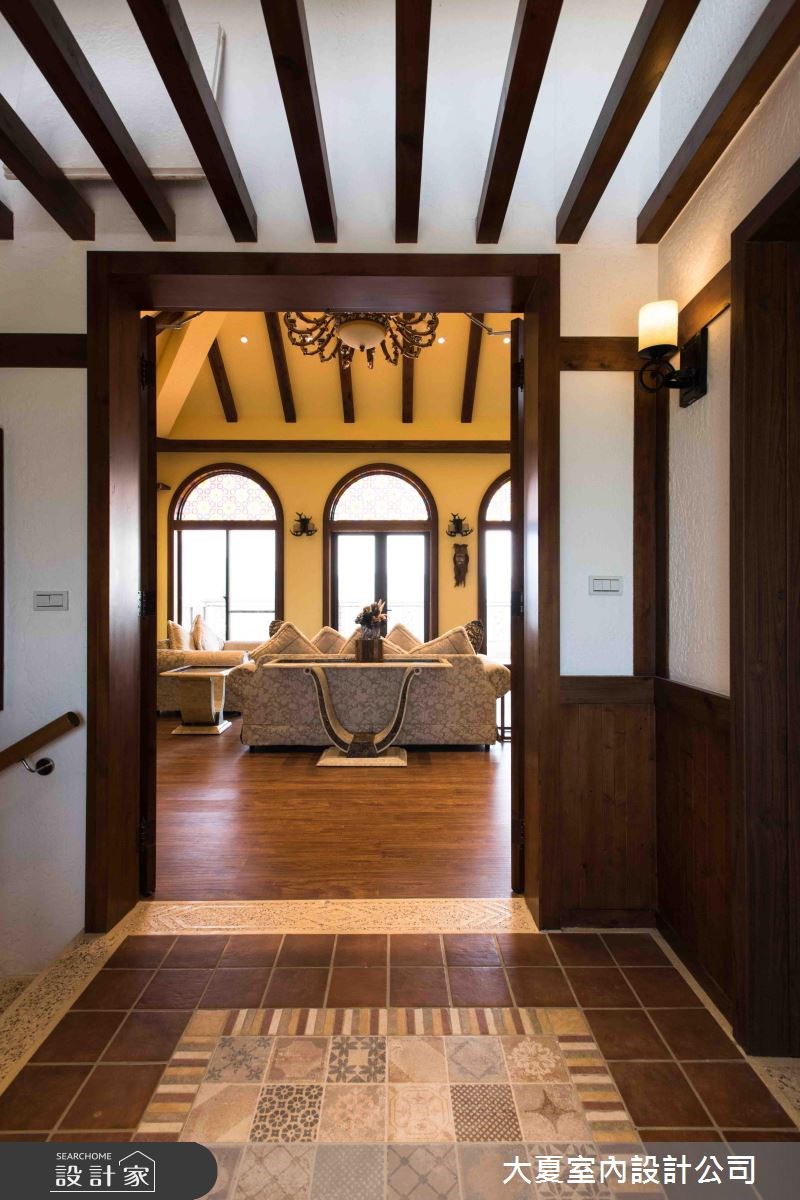 35坪新成屋(5年以下)＿鄉村風客廳案例圖片＿大夏室內設計公司＿大夏_46之6