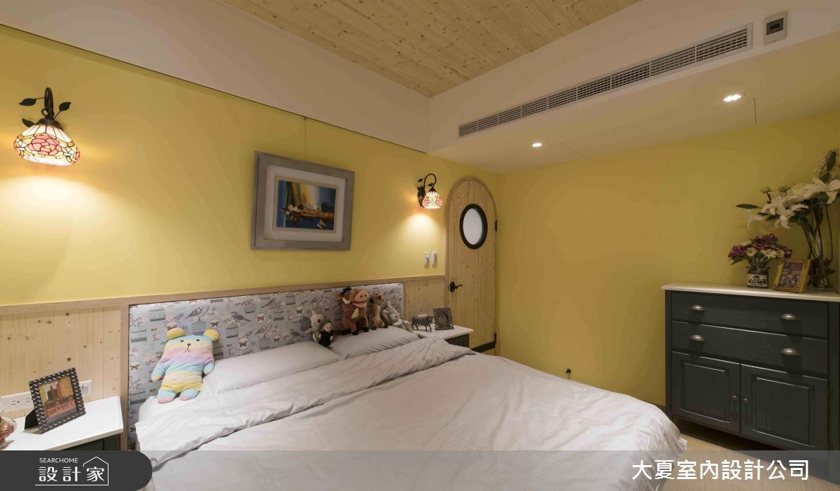 47坪新成屋(5年以下)＿鄉村風臥室案例圖片＿大夏室內設計公司＿大夏_47之15