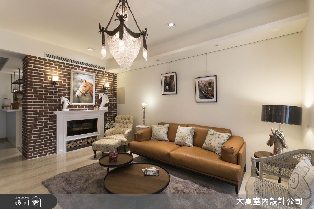 40坪新成屋(5年以下)＿美式風客廳案例圖片＿大夏室內設計公司＿大夏_48之3