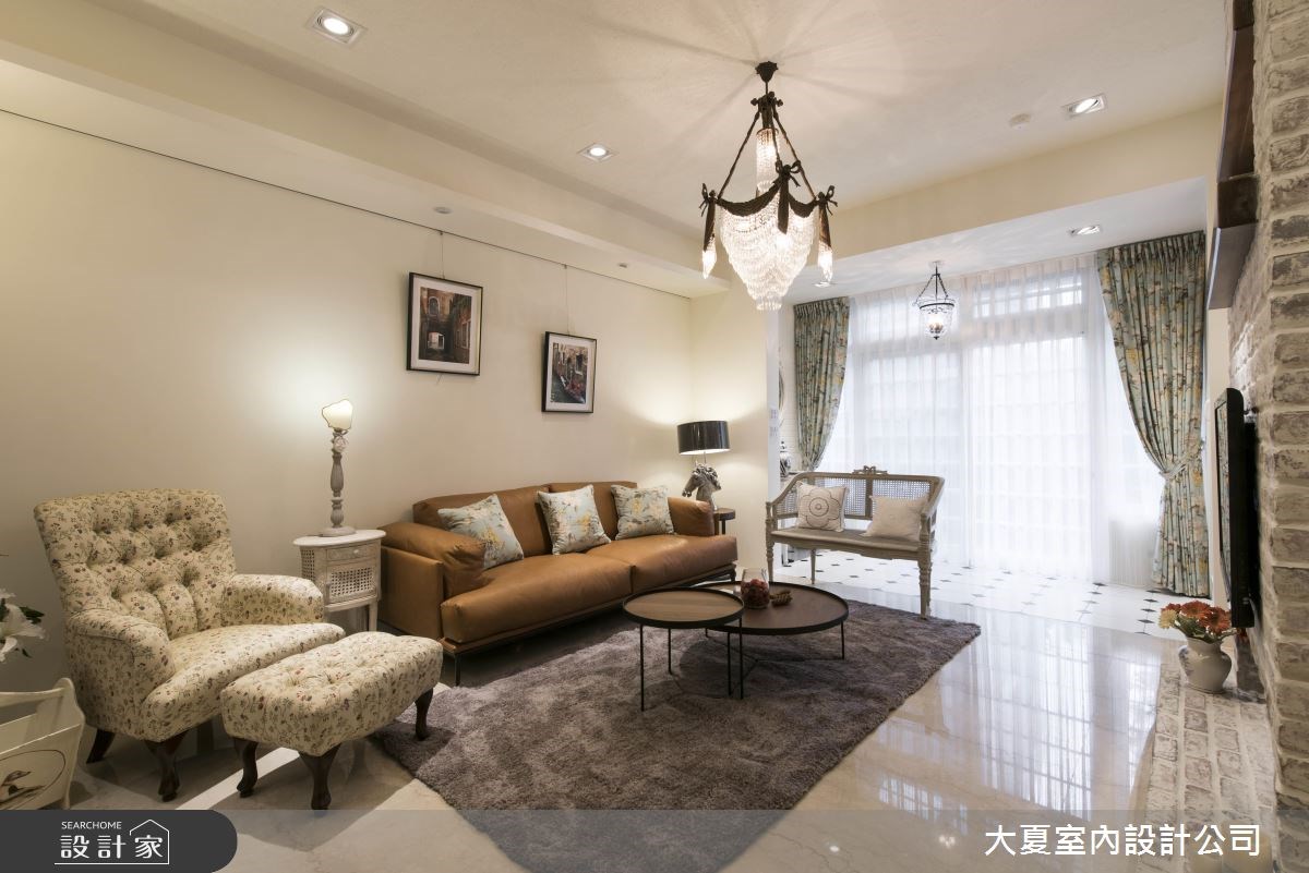 40坪新成屋(5年以下)＿美式風客廳案例圖片＿大夏室內設計公司＿大夏_48之6