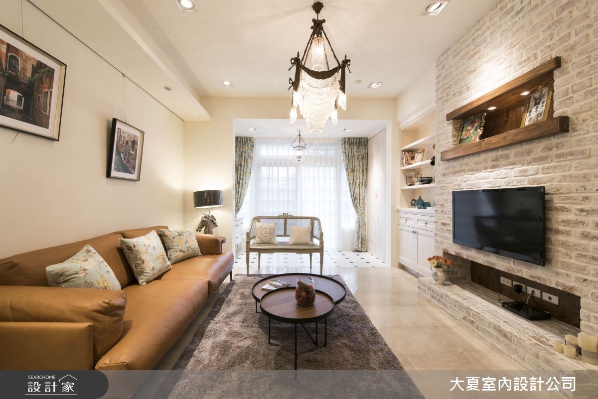 40坪新成屋(5年以下)＿美式風客廳案例圖片＿大夏室內設計公司＿大夏_48之8