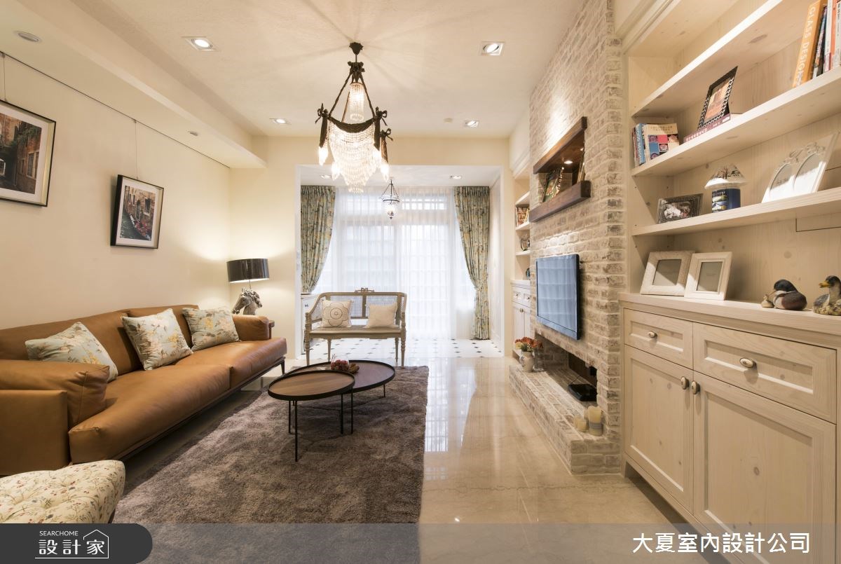 40坪新成屋(5年以下)＿美式風客廳案例圖片＿大夏室內設計公司＿大夏_48之9
