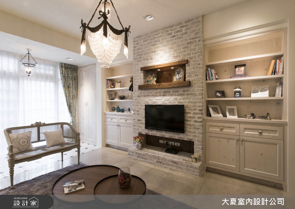 40坪新成屋(5年以下)＿美式風客廳案例圖片＿大夏室內設計公司＿大夏_48之10