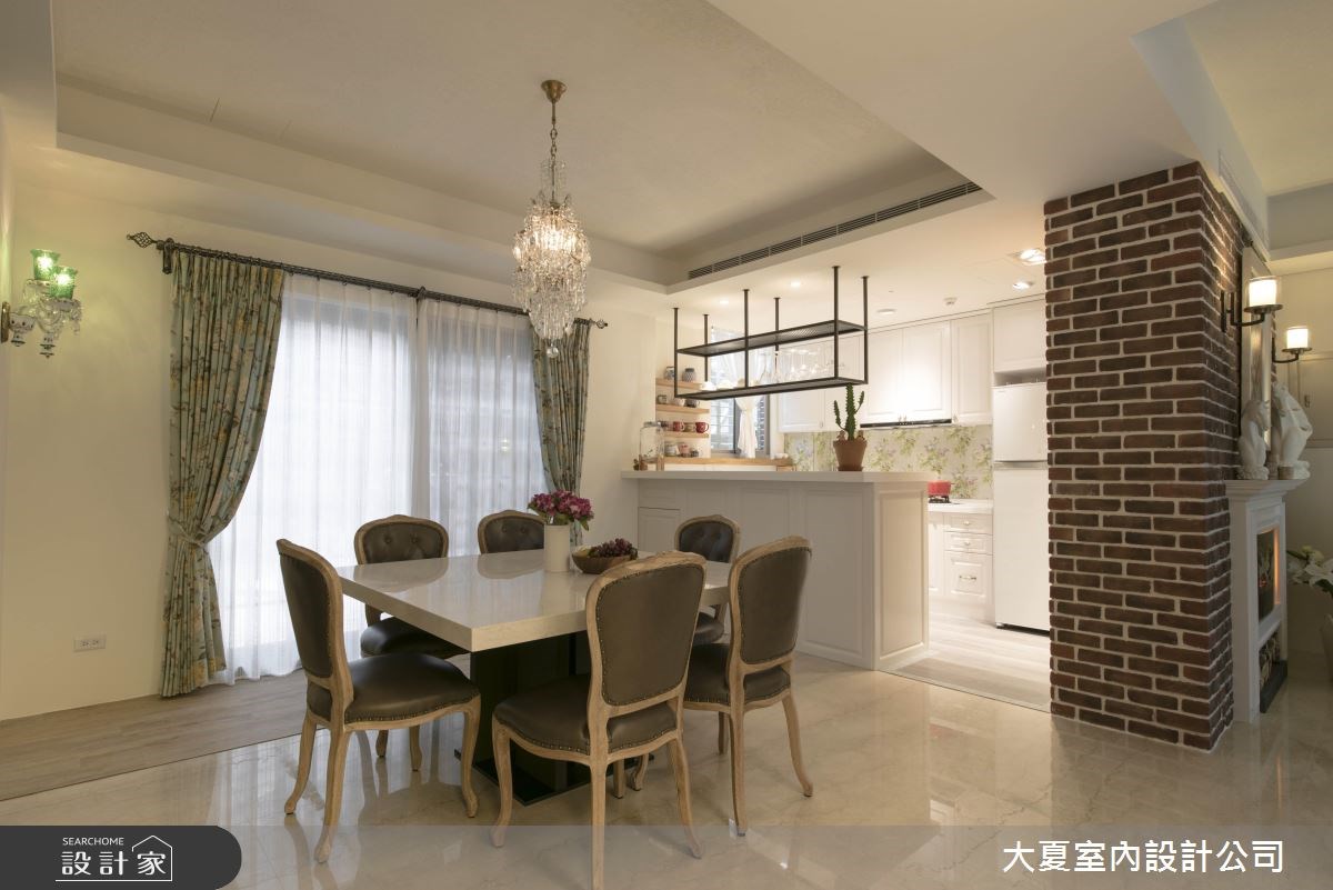40坪新成屋(5年以下)＿美式風餐廳案例圖片＿大夏室內設計公司＿大夏_48之12