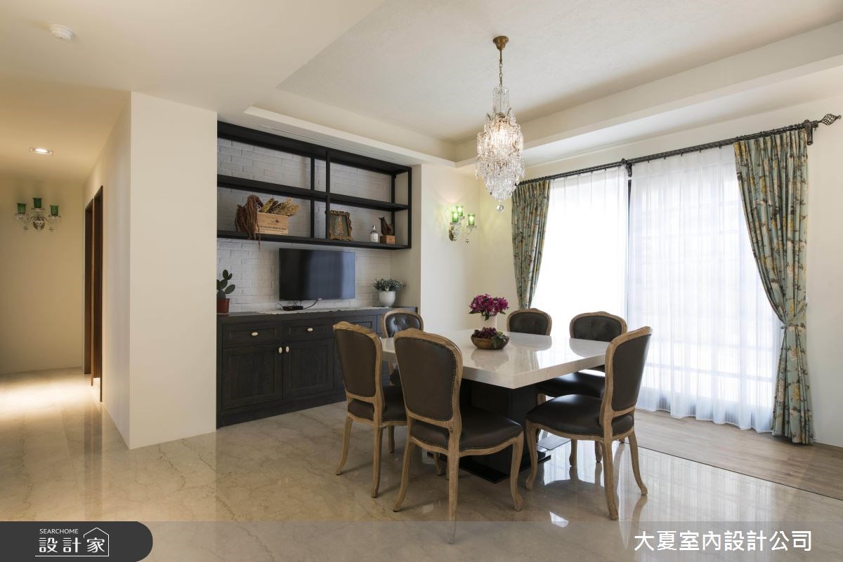 40坪新成屋(5年以下)＿美式風餐廳案例圖片＿大夏室內設計公司＿大夏_48之14