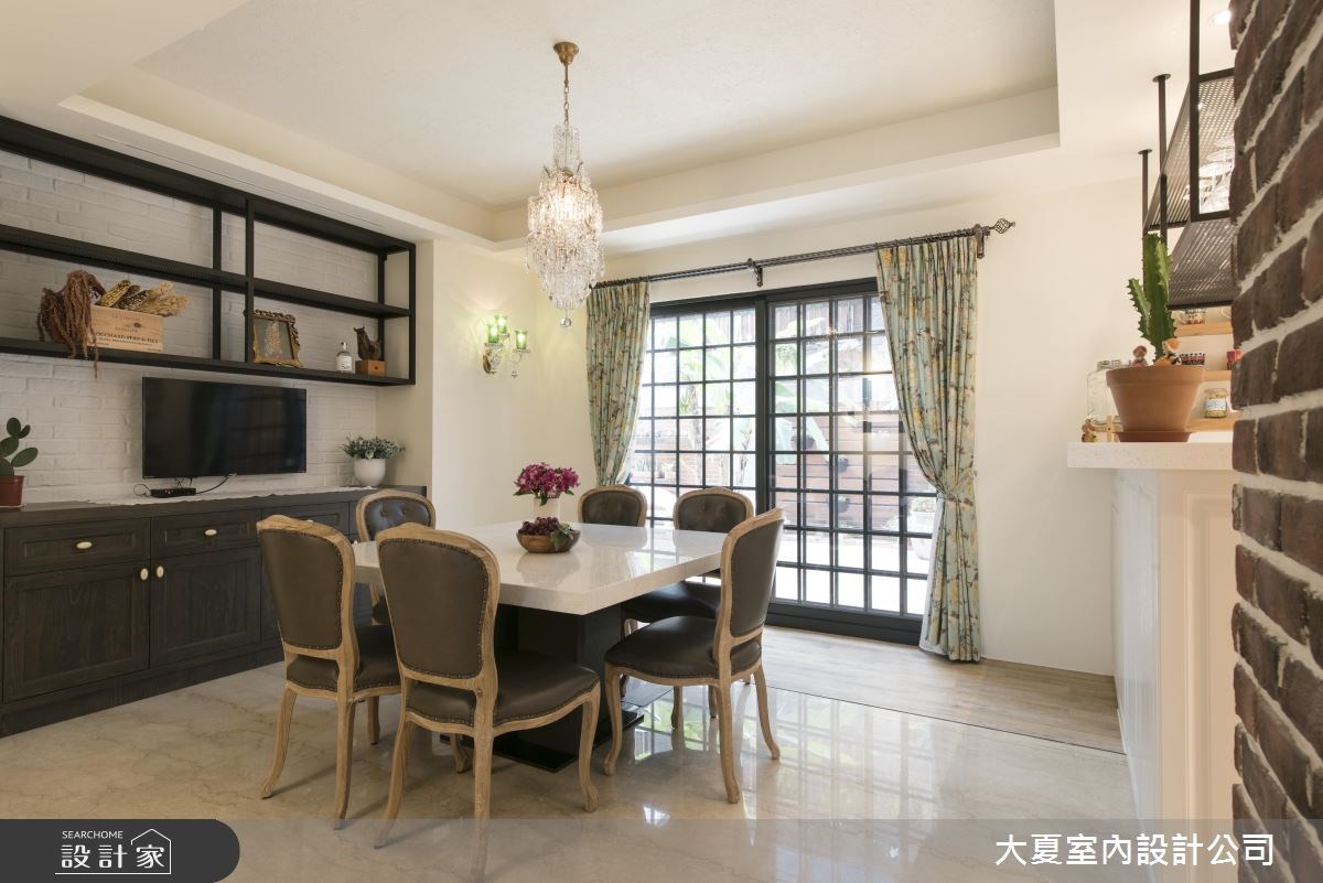 40坪新成屋(5年以下)＿美式風餐廳案例圖片＿大夏室內設計公司＿大夏_48之15