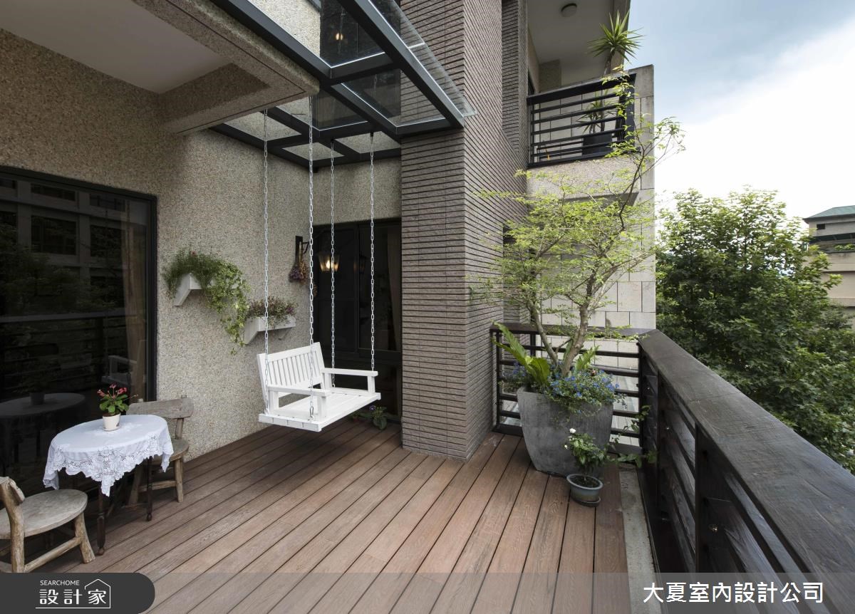 55坪新成屋(5年以下)＿鄉村風陽台案例圖片＿大夏室內設計公司＿大夏_49之10